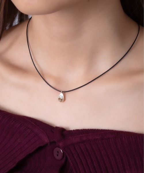 TONE SELECT GOODS ネックレス 「Peony/ピオニー」/メタルワンポイント 