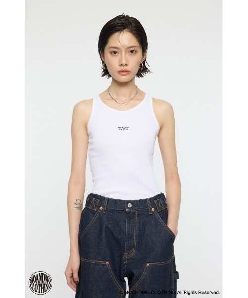 MOUSSY（マウジー） タンクトップ ノースリーブ MOANDMO タンクトップ