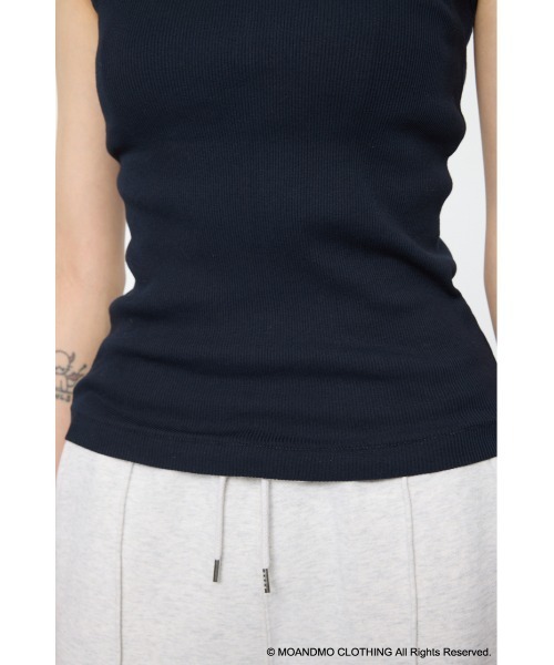 MOUSSY（マウジー） タンクトップ ノースリーブ MOANDMO タンクトップ