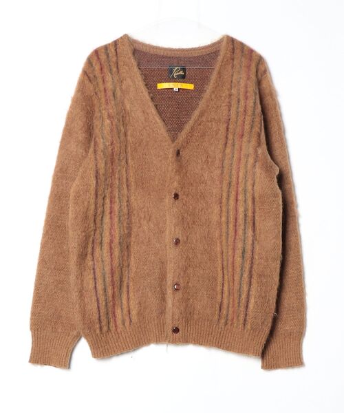 Needles（ニードルス） ニットカーディガン M ブラウン メンズ