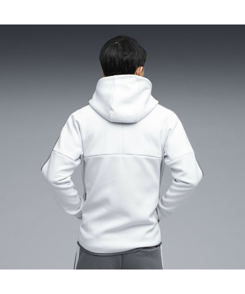Puma フード付きブラックジャケット PUMA（プーマ） パーカー メンズ トレーニング ボルテージ ニット