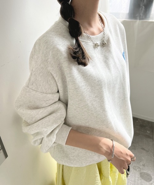 「Futier land」 長袖カットソー FREE ネイビー レディース_画像8