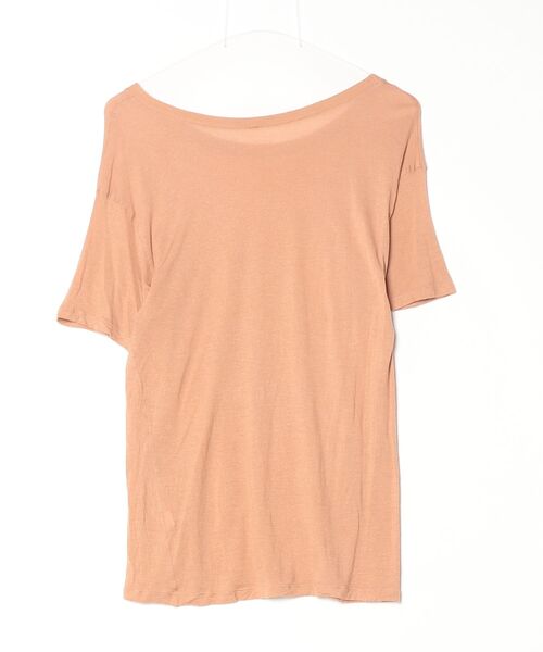 「BASERANGE」 半袖Tシャツ S ベージュ レディース_画像2
