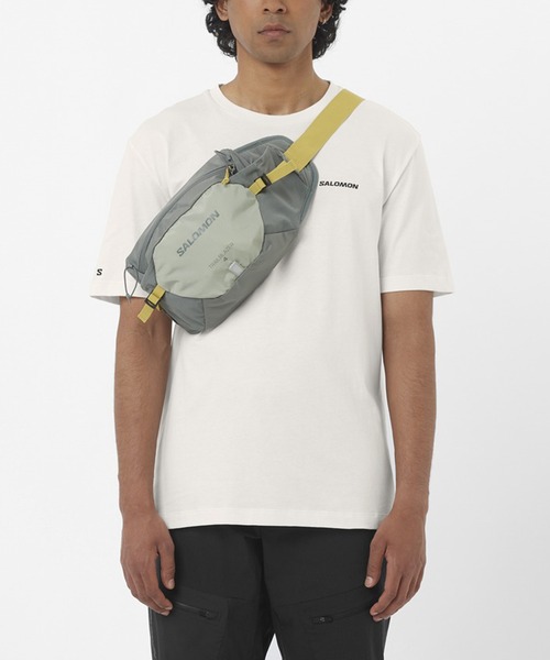 SALOMON（サロモン） tシャツ 「SALOMON」CHEST LOGO REGULAR TEE M