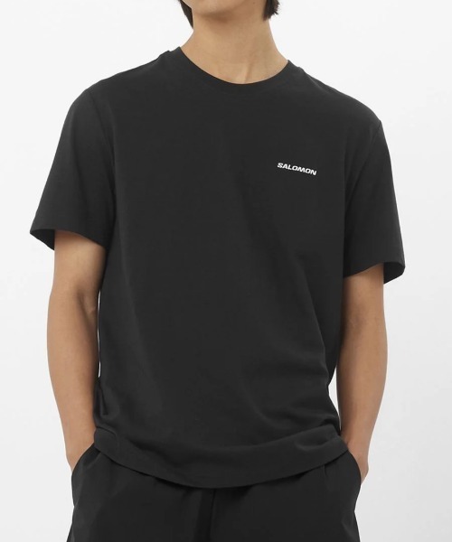SALOMON（サロモン） tシャツ 「SALOMON」CHEST LOGO REGULAR TEE M