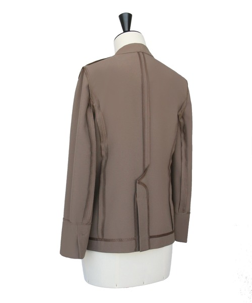 「RUIRUE BOUTIQUE」 パンツスーツ 3L グレー レディース_画像3