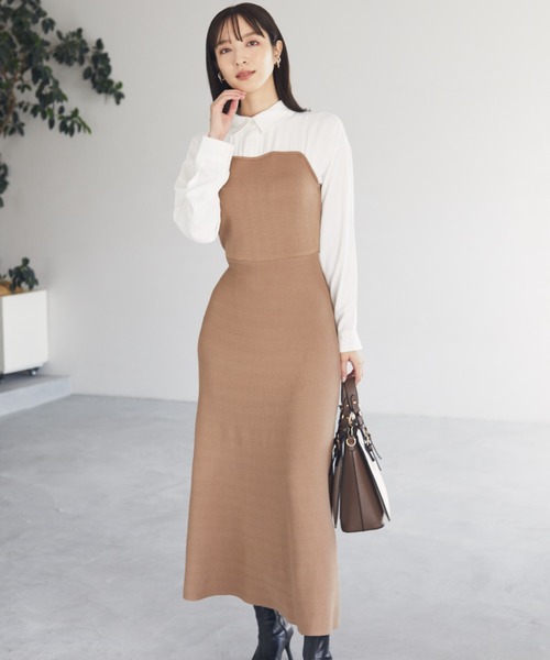 「Andemiu」 ドッキングワンピース FREE ブラック系その他 レディース_画像2