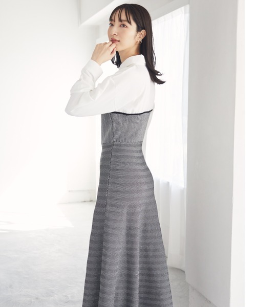 「Andemiu」 ドッキングワンピース FREE ブラック系その他 レディース_画像4