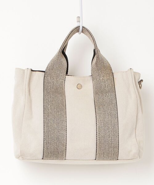 「VIOLAd'ORO」 ハンドバッグ - ベージュ レディース_画像2