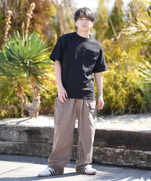 LOST（ロスト） tシャツ メンズ 半袖 Tシャツ LOST POCKET TEE LM6S