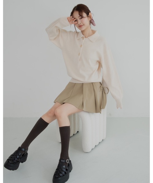 「JUMELLE」 長袖ニット MEDIUM アイボリー レディース_画像7