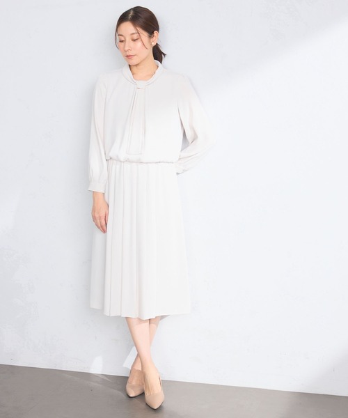 GALLORIA（ギャローリア） ワンピース ラッフルプリーツワンピース 