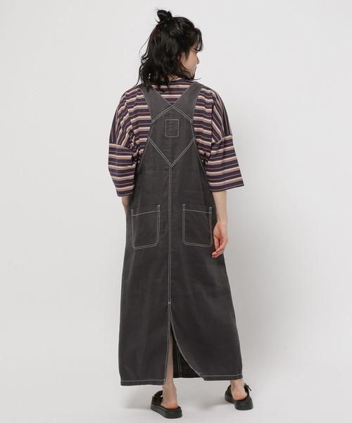 「niko and...」 サロペットスカート LARGE アイボリー レディースの画像