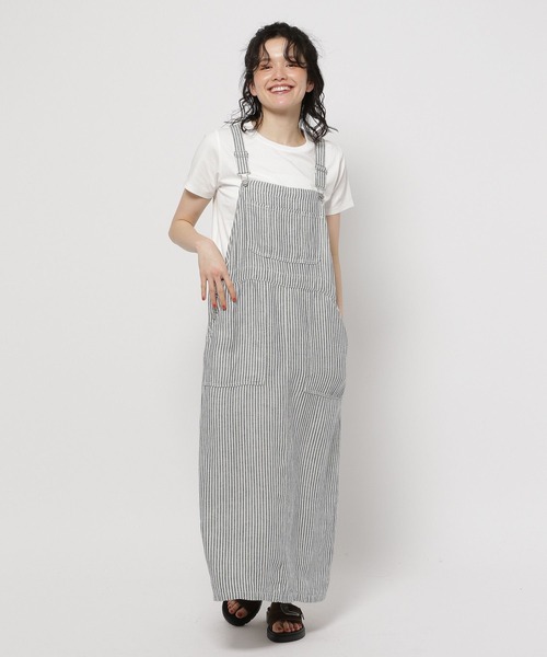 「niko and...」 サロペットスカート LARGE アイボリー レディースの画像