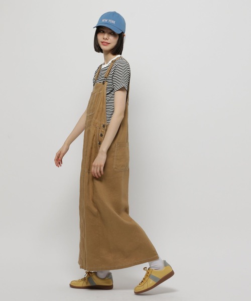 「niko and...」 サロペットスカート LARGE アイボリー レディースの画像