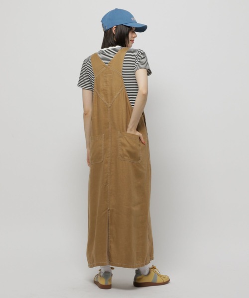 「niko and...」 サロペットスカート LARGE アイボリー レディースの画像