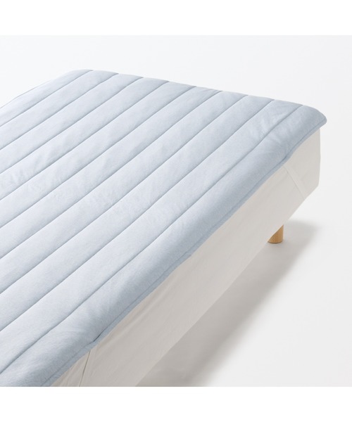 無印良品（MUJI） ベッド 寝具 ひんやり綿 敷パッド／S 100