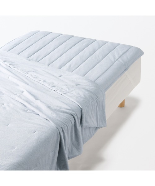 無印良品（MUJI） ベッド 寝具 ひんやり綿 敷パッド／S 100