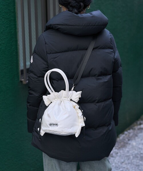 「FREAK'S STORE」 「OUTDOOR PRODUCTS」2WAYバッグ ONE SIZE ナチュラル レディース_画像4