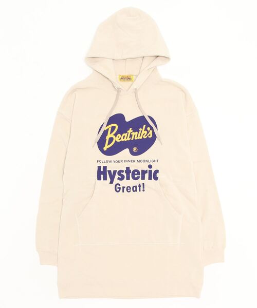 「HYSTERIC GLAMOUR」 長袖ワンピース FREE ホワイト レディースの画像