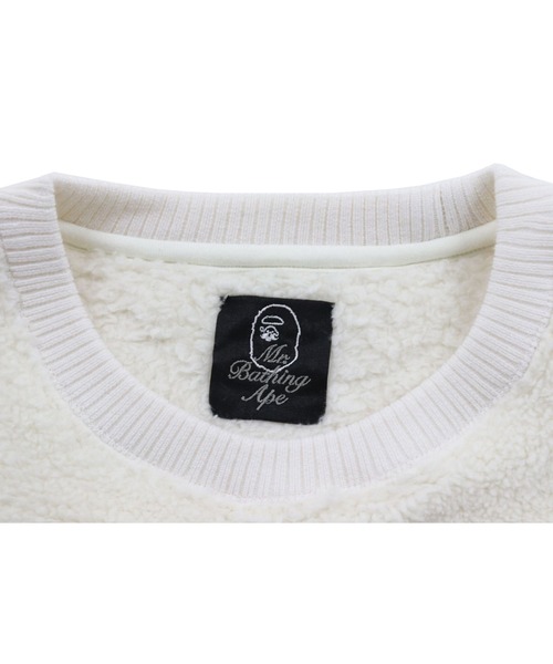 A BATHING APE長袖Tシャツ ホワイト S 確実正規品値下げ可 A BATHING APE（アベイシングエイプ） 長袖Tシャツ MEDIUM ホワイト