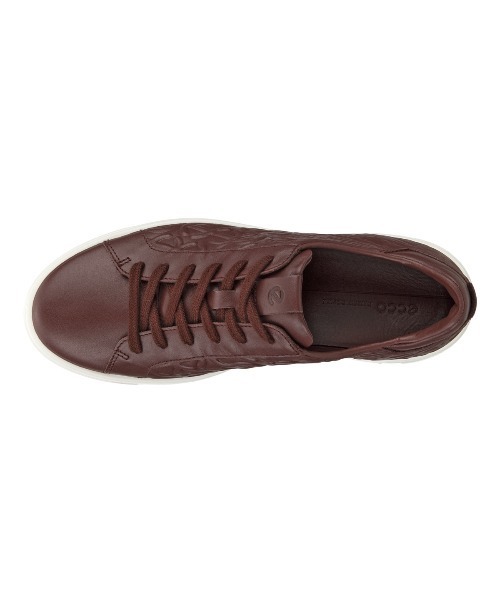 「ECCO」 ローカットスニーカー 36 ブラウン レディース_画像7