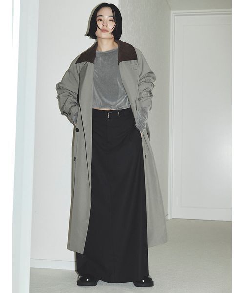 「MIESROHE」 長袖カットソー F アイボリー レディース_画像3