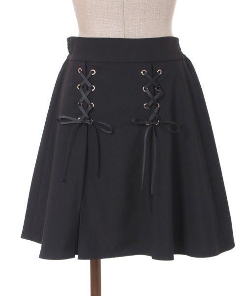 「axes femme POETIQUE」 フレアスカート MEDIUM ベージュ レディース_画像2