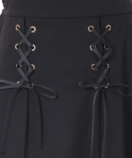 「axes femme POETIQUE」 フレアスカート MEDIUM ベージュ レディース_画像7