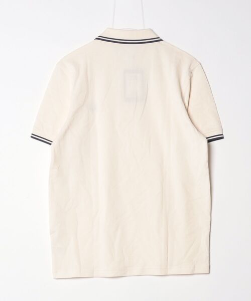 「FRED PERRY」 半袖ポロシャツ M ベージュ レディース_1