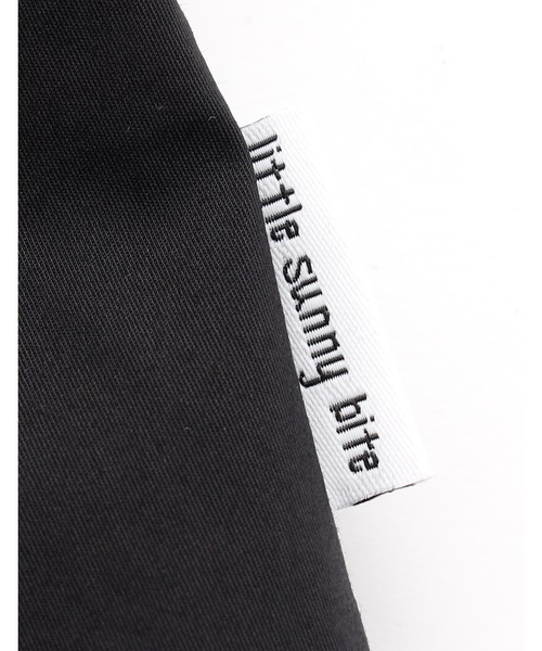 「Little sunny bite」 ノースリーブワンピース MEDIUM ブラック レディース_画像6