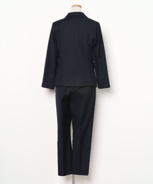 「DRESS LAB」 パンツスーツ 11号 ネイビー レディース_画像2