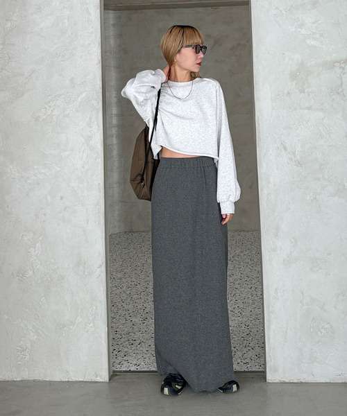 「feepur」 タイトスカート MEDIUM レッド レディース_画像9