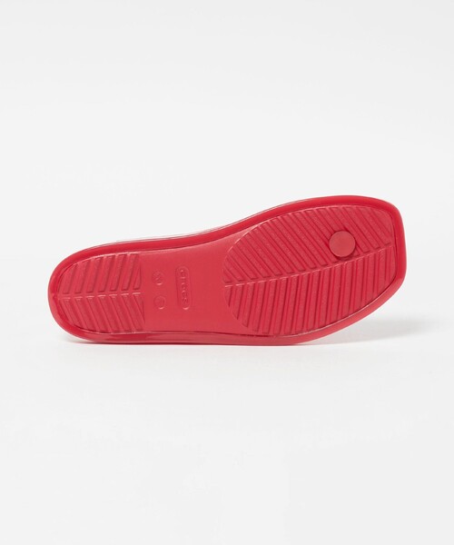crocs（クロックス） サンダル 「crocs」MIAMI JELLY FLIP サンダル