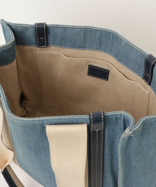 Chloe（クロエ） WOODY トートバッグ - ブルー レディース : ZOZOTOWN