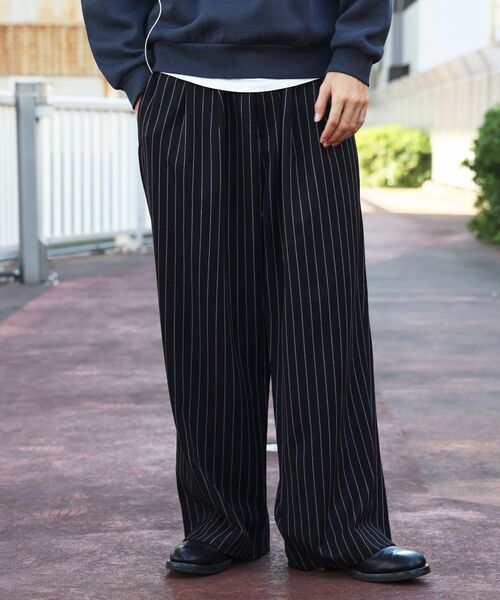 「FFEIN」 パンツ LARGE ブルーグレー メンズ_画像2