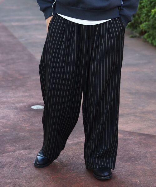 「FFEIN」 パンツ LARGE ブルーグレー メンズ_画像6
