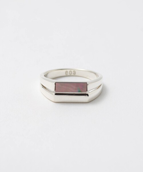 BEAUTY＆YOUTH UNITED ARROWS 指輪 リング 「eoa」ストーン ダブル 