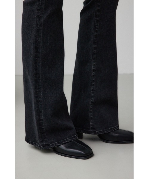 ジーンズ デニム デニムパンツ 「累計25，000本突破！」「サイズ，身長別画像あり」AZUL DENIM フレアデニム レディースの画像
