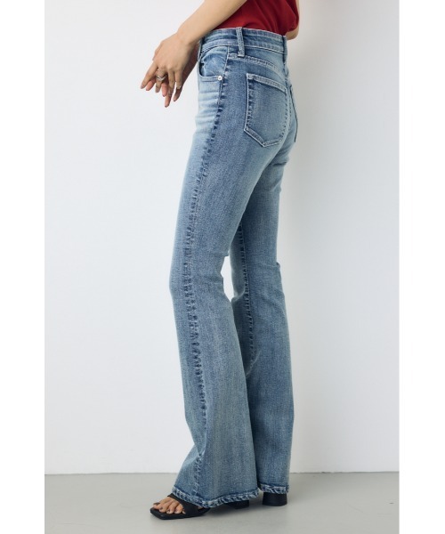 MOUSSY ライトブルーフレアデニム　26 AZUL BY MOUSSY（アズールバイマウジー） ジーンズ デニム デニム