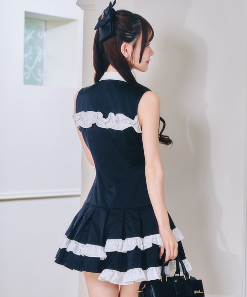 Re❤︎Amour リアムール ナイロンビジューワンピ ReAmour ワンピース ナイロンビジューワンピ : ZOZOTOWN Yahoo!店