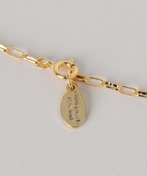 ネックレス chibi jewels/チビジュエルズ mini rectangle chain Mex Coin necklace レディースの画像