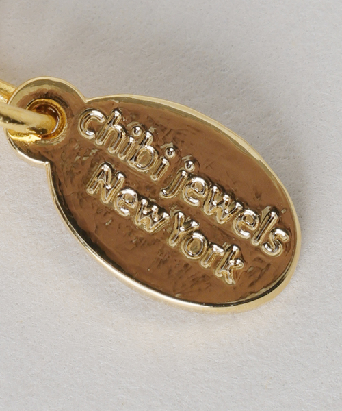 ネックレス chibi jewels/チビジュエルズ mini rectangle chain Mex Coin necklace レディースの画像