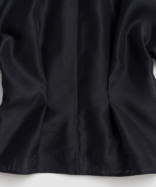 ブラウス シャツ 「2026Summer Pre-Order」オーガンジーパフトップ / Organza Puff-Sleeve Top レディースの画像