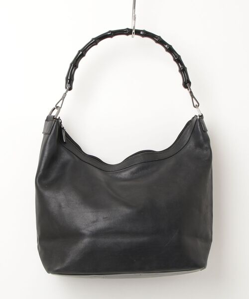 GUCCI（グッチ） バンブーワンショルダーバッグ - ブラック レディース 