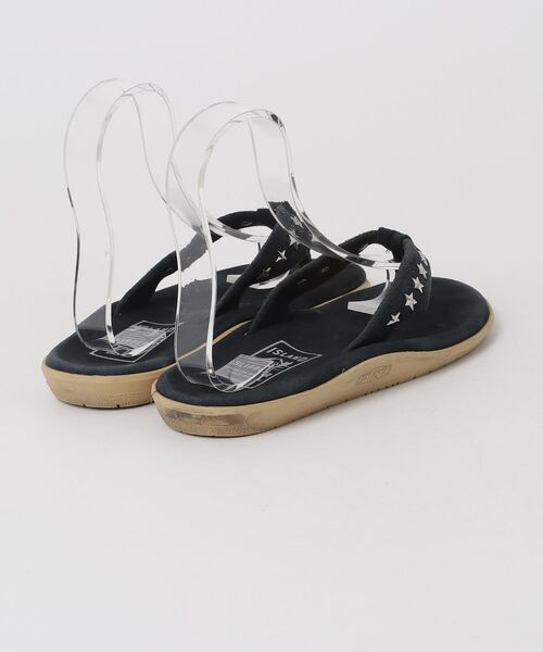 「ISLAND SLIPPER」 フラットサンダル US7 ブラック レディース_画像2