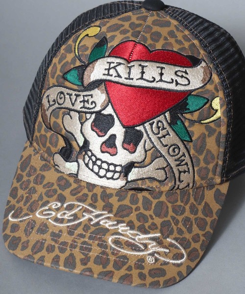 Ed Hardy（エド・ハーディー） メッシュキャップ キャップ 帽子