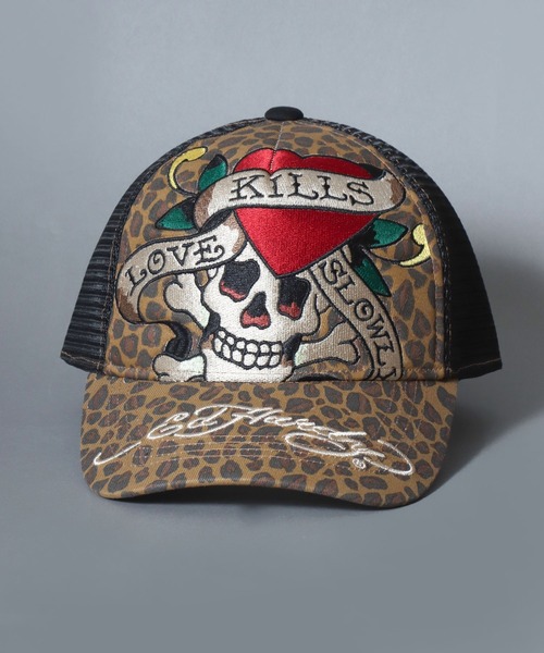Ed Hardy（エド・ハーディー） メッシュキャップ キャップ 帽子