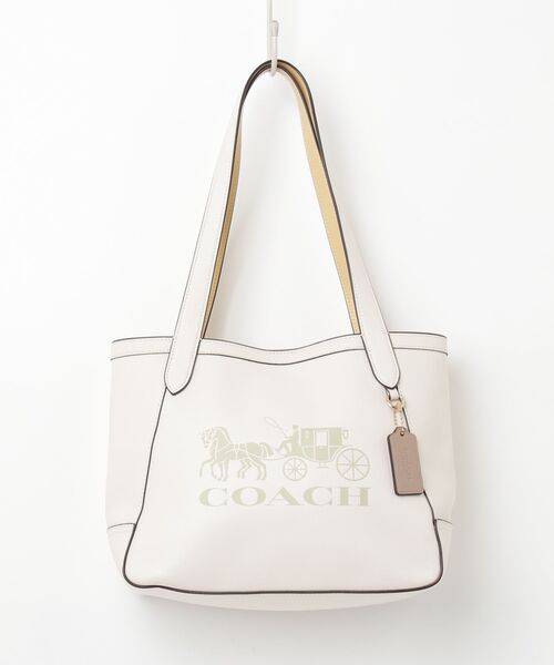 COACH（コーチ） トートバッグ - ベージュ レディース : ZOZOTOWN