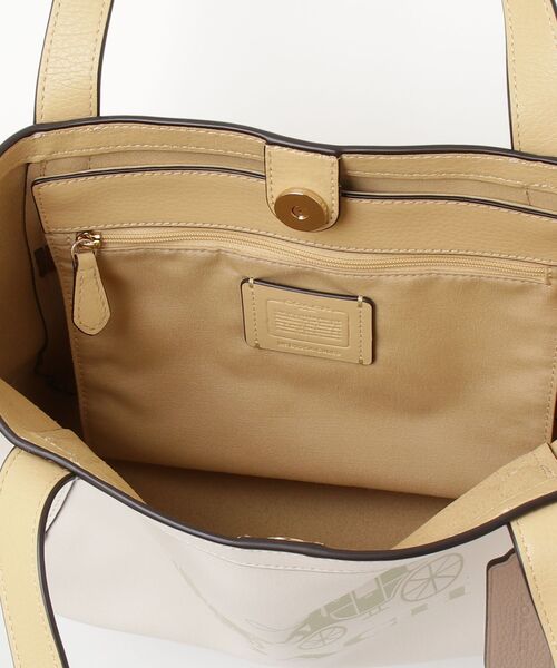 COACH（コーチ） トートバッグ - ベージュ レディース : ZOZOTOWN